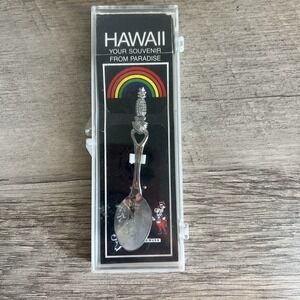 Hawaii Souvenir Spoon, Silver plated